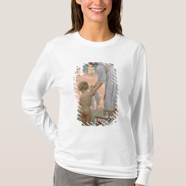 T-shirt L'heure se baignante (Devant)