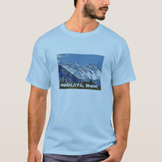 T-shirt L'HIMALAYA - une de 1000 vues du NÉPAL