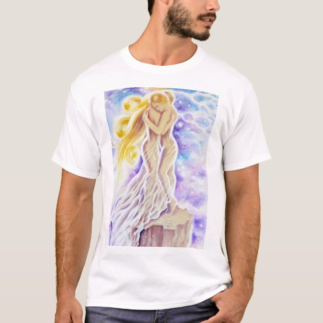 T-shirt L'histoire de deux filles et leur amour fragile (Devant)