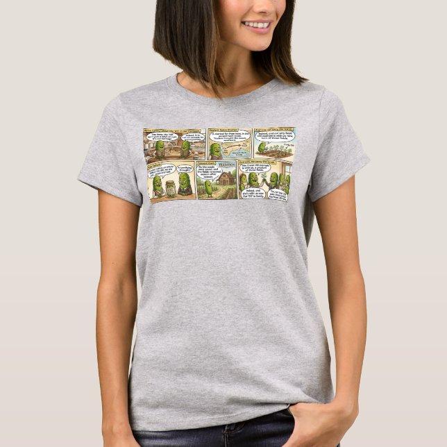 T-shirt L'Histoire de l'Aneth (Devant)