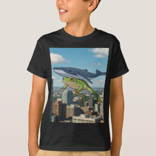 T-shirt L'histoire derrière notre fantastique 'Frog & Whal