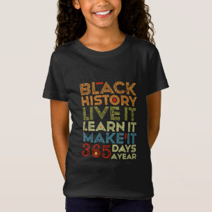 T-Shirt L'histoire des Noirs tous les jours
