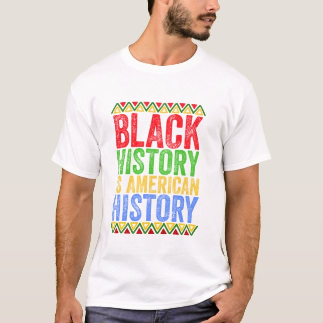 T-shirt L'histoire est américaine (Devant)