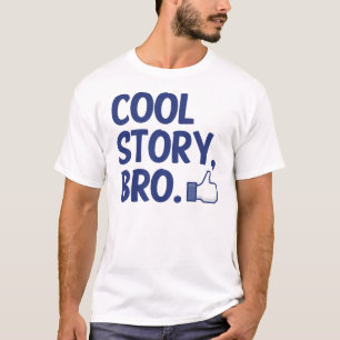 T-SHIRT L'HISTOIRE FRAÎCHE BRO MANIE MALADROITEMENT !