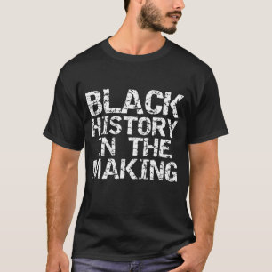 T-shirt L'histoire noire en devenir pour les jeunes garçon