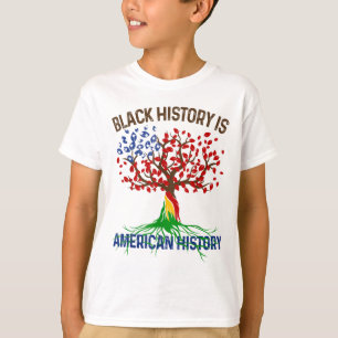 T-shirt L'histoire noire est l'histoire américaine Afica R