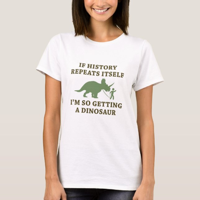 T-shirt L'histoire se répète (Devant)