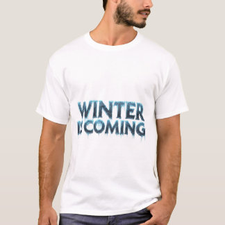 T-shirt L'Hiver Arrive : Givre Iconique