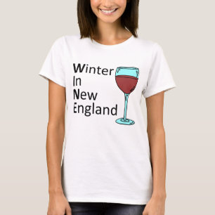 T-shirt L'hiver en Nouvelle-Angleterre