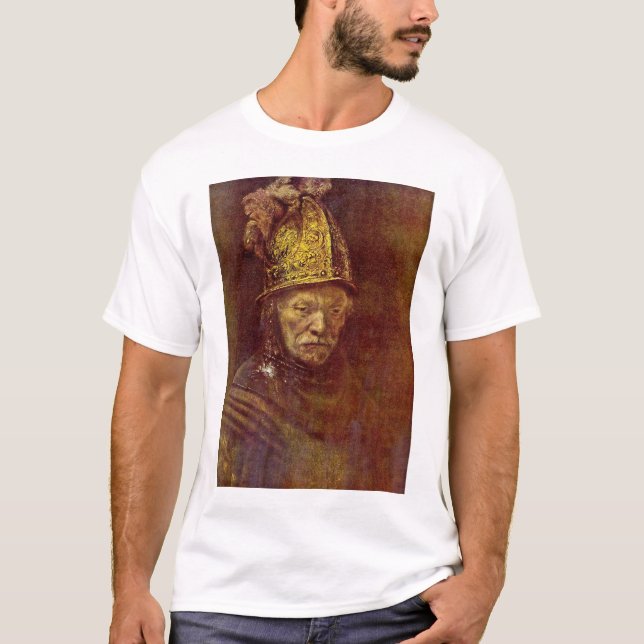 T-shirt L'homme avec le casque d'or (Devant)