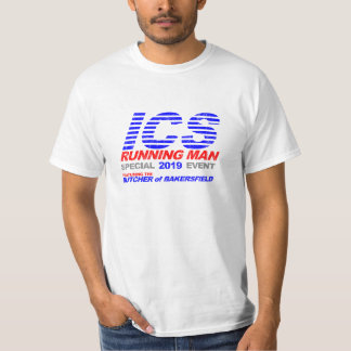 T-shirt L'homme courant d'ICS s'est fané