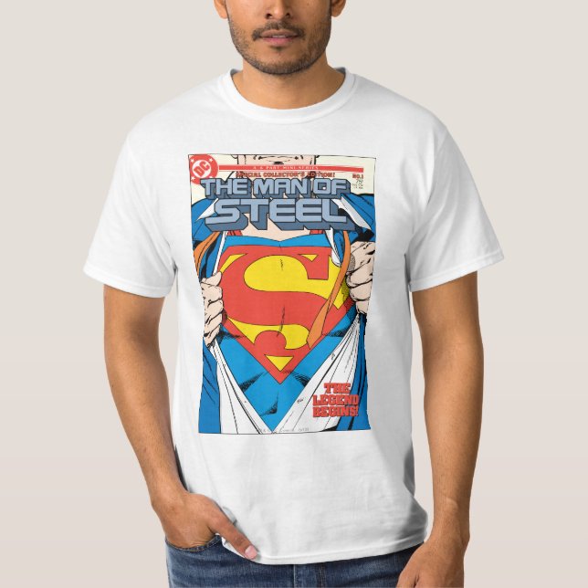 T-shirt L'homme de l'acier #1 Edition Collector (Devant)