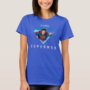 T-shirt L'homme de l'acier en vol