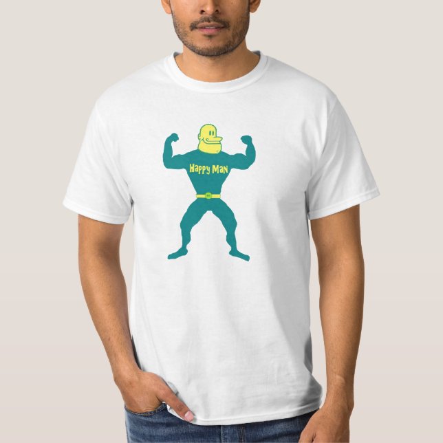 T-shirt L'homme de muscle (Devant)
