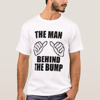 T-shirt L'homme derrière la bosse nouveau-né papa père béb