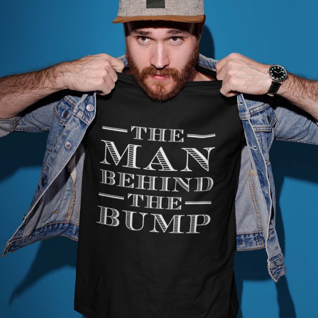 T-shirt L'Homme Derrière La Bump (Créateur téléchargé)