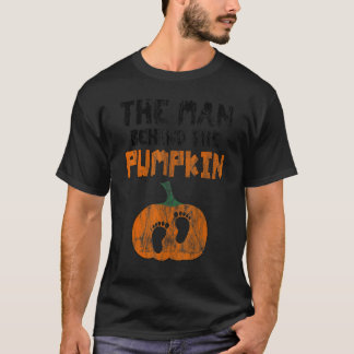T-shirt L'Homme Derrière la Citrouille Halloween