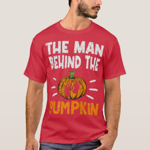 T-shirt L'Homme Derrière Le Amusant Citrouille De La Gross