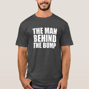 T-shirt L'homme derrière le papa de bosse à être chemis