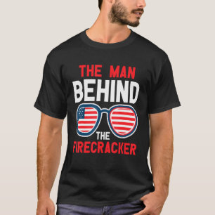 T-shirt L'Homme Derrière Le Père De La Dynamite Papa 4 Jui