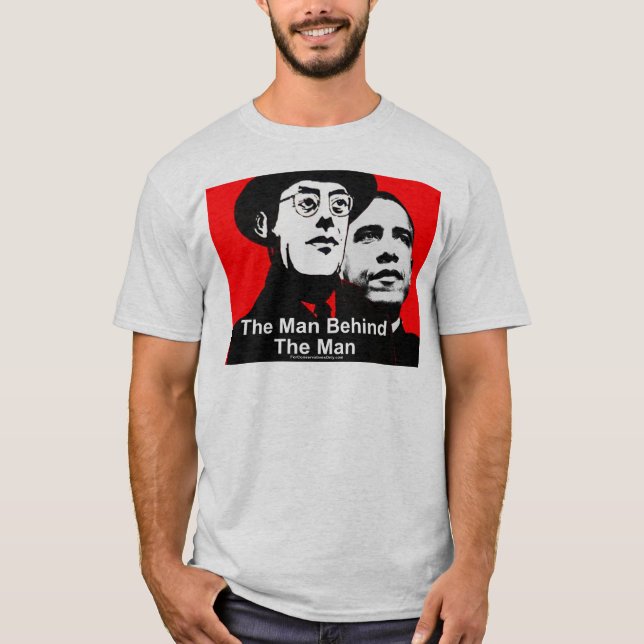 T-shirt L'homme derrière l'homme - Saul Alinsky (Devant)