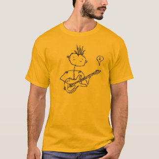T-shirt l'homme et sa guitare