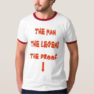 T-SHIRT L'HOMME LA LÉGENDE