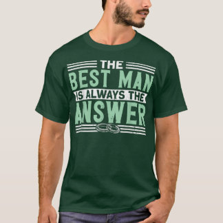 T-shirt L'homme le meilleur est toujours la réponse Enterr