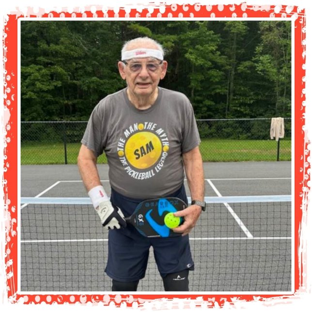 T-shirt L'Homme, Le Mythe, La Légende Du Pickleball, (Nom) (Créateur téléchargé)