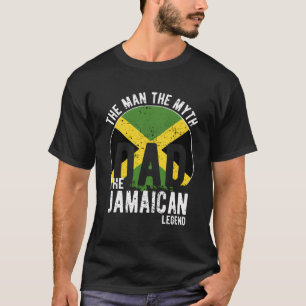 T-shirt L'homme le mythe la légende jamaïcaine - Papa Jama