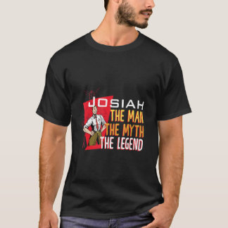 T-shirt L'homme le mythe la légende Josiah