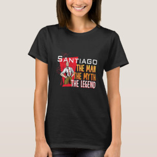 T-shirt L'homme le mythe la légende Santiago Premium