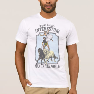 T-shirt L'Homme Le Plus Intéressant Au Monde