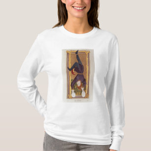 T-shirt L'homme pendu, carte de tarot, française