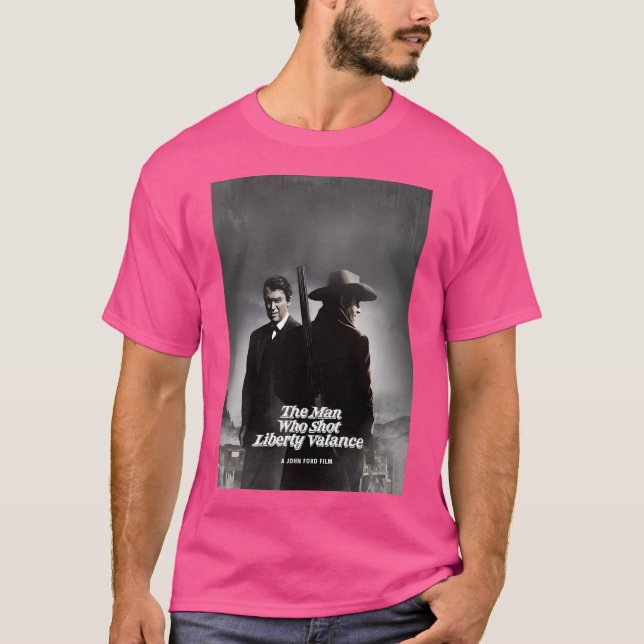 T-shirt L'Homme Qui A Tiré La Valance De La Liberté (Devant)