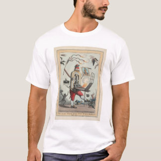 T-shirt L'homme Wots a obtenu toute la main de fouet de
