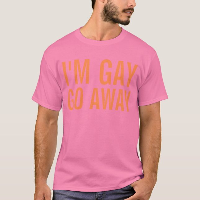 T-shirt l'homosexuel im partent (Devant)