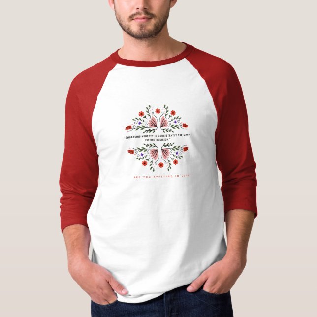 T-shirt L'honnêteté gagne 🌟 (Devant)