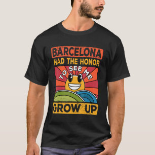 T-shirt L'Honneur De Me Voir Grandir Avait Le Soleil Et Ba