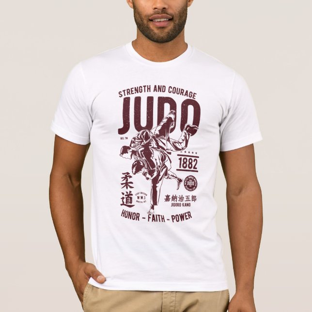 T-shirt L'honneur du judo (Devant)