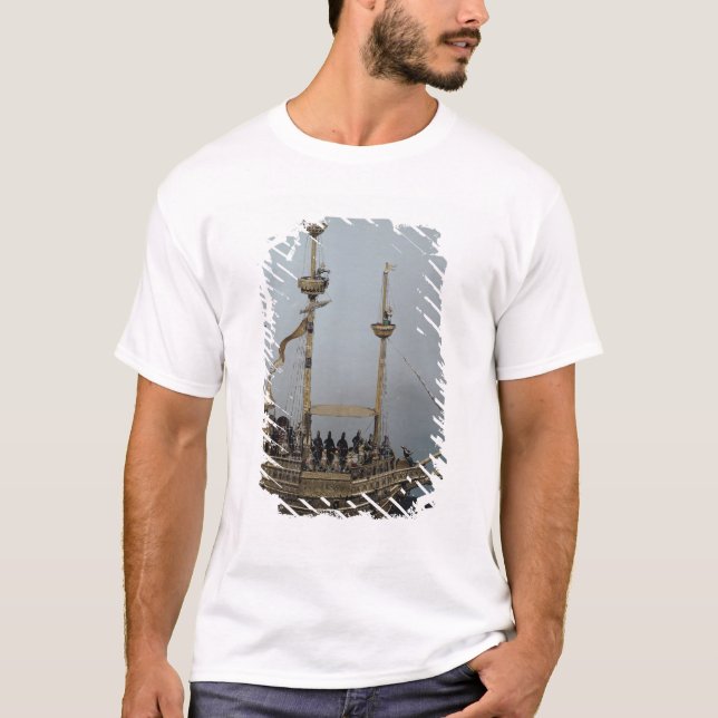 T-shirt L'horloge automatique de Charles V (Devant)