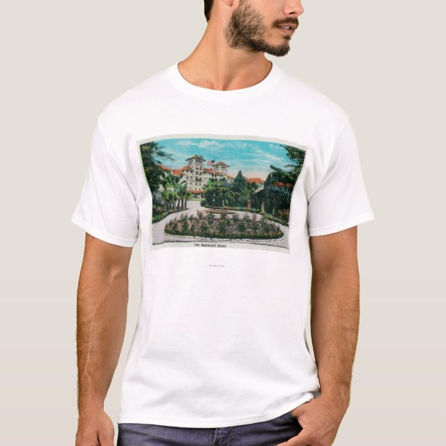 T-shirt L'hôtel de Raymond et le GroundsPasadena, CA (Devant)
