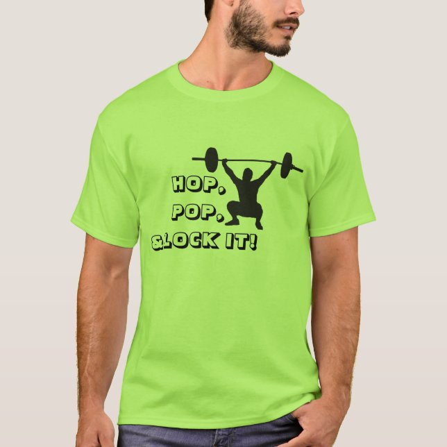 T-shirt L'houblon, bruit, et le ferment à clef ! (Devant)