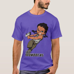 T-shirt l'huey freeman en action dans le style de Boondock