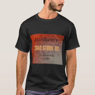 T-shirt l'huile de crapaud de McAllister pour les cuisinie