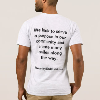 T-shirt L'humanité existe toujours