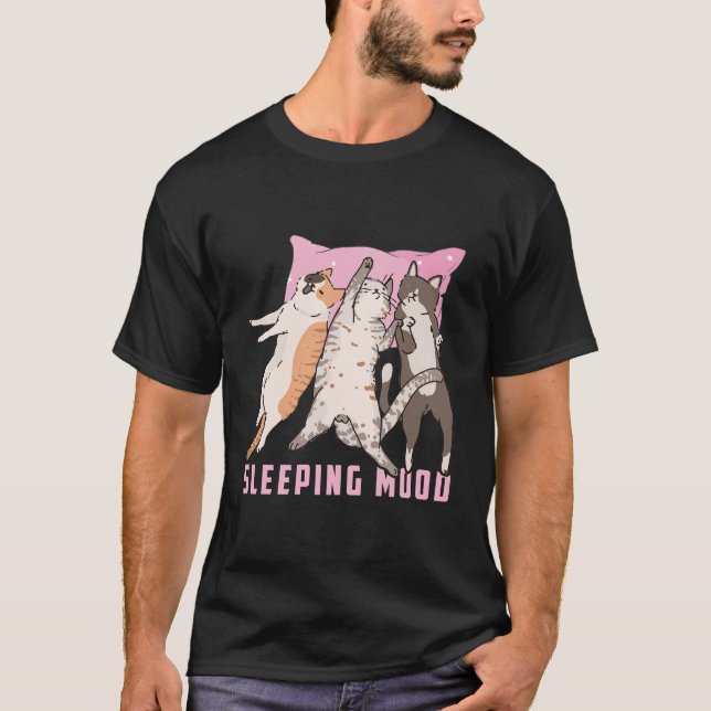 T-shirt L'humeur endormie (Devant)