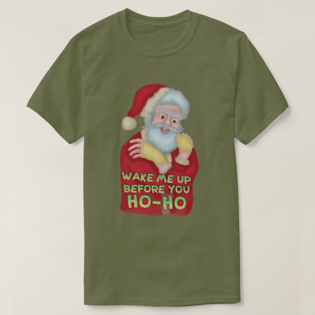 T-shirt L'humour laid drôle | Père Noël de Noël me (Design devant)
