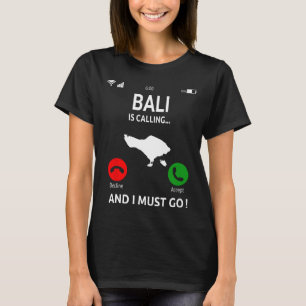T-shirt Li appelle vacances en Indonésie voyage Li 