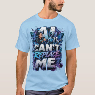 T-shirt L'IA ne peut pas me remplacer